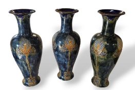 A large pair of early 20th century Royal Doulton v