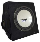 An Alpine Bass VR subwoofer