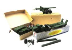 Dinky - a Dinky Supertoys 660 Tank Transporter, in