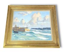 Eric Ward (British, b.1945) ‘Heavy Sern St Ives’ o