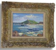 Eric Ward (British, b.1945) ‘St Ives island from C