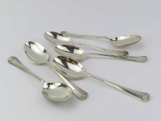 A set of six Mappin and Webb tablespoons