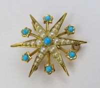 A 19th or early 20th century brooch