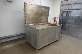 D-carbonator SS heated soak tank