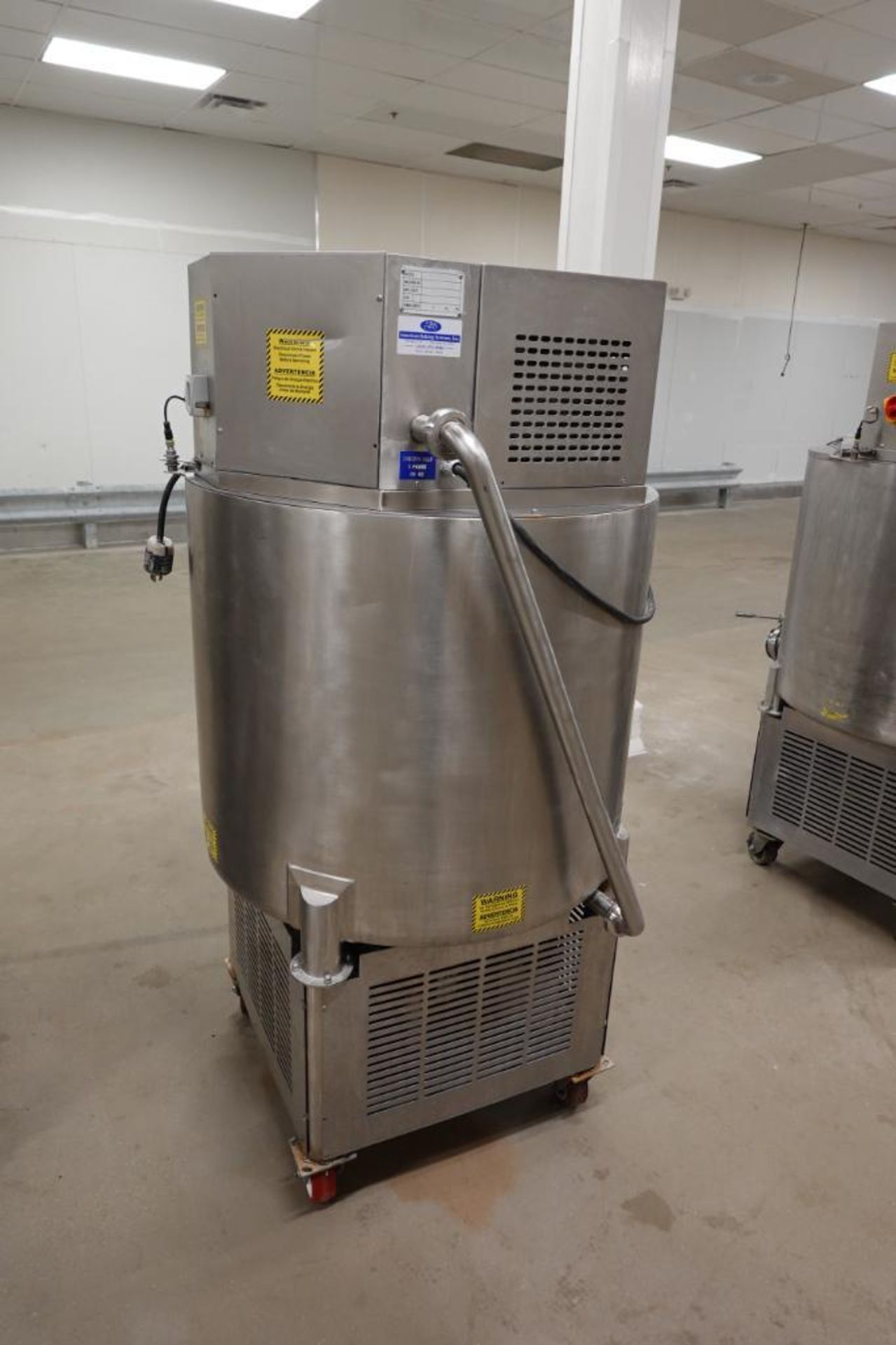 2016 American Baking Systems SS Levain tank, Model SPL 300L, SS tank 32 ...