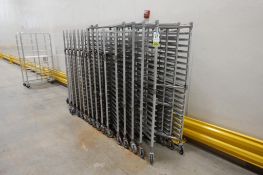 (15) Aluminum nesting Z-Type bakery rack