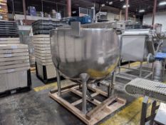 1999 Hamilton 500 Gal. Full Sweep Jacketed Kettle