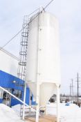 MERIDIAN M1020-55-35 SMOOTHWALL GRAINMAX MULTI-PURPOSE BIN SILO WITH 1,572 BUSHEL CAPACITY, 1,849