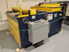 METAL ROLL FORMING SYSTEMS AUTOMATIC COIL FED CUT-TO-LENGTH SYSTEM WITH DIGITAL TOUCH SCREEN