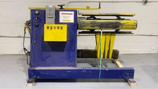 MECON INDUSTRIES MODEL 10036 10,000 LB. CAPACITY, 48" POWER UNCOILER, S/N: 10-8407 (CI) [RIGGING