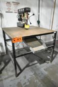 SHOP FOX (2016) MODEL W1668 13-1/4" OSCILLATING BENCH-TYPE DRILL PRESS WITH SPEEDS TO 3050 RPM, 3/