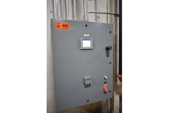 Panelview Cabient LOT/ CONTROL CABINET WITH ALLEN BRADLEY PANELVIEW PLUS 600 TOUCH SCREEN ...