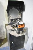MASTER VIEW 14" OPTICAL COMPARATOR WITH STAND AND ACCESSORIES, S/N: N/A