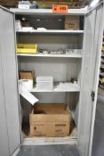LOT/ CABINET WITH CONTENTS - SHOP SUPPLIES
