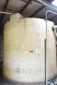 7200 GAL. RESIN TANK (CI) [RIGGING FEES FOR LOT# 525 - $875 USD PLUS APPLICABLE TAXES}