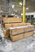 LOT/ FINZER ROLLS - INCLUDING RUBBER ROLLS, BRUSH/SCRAPER ROLLS, STEEL ROLLS WITH STORAGE CRATES (