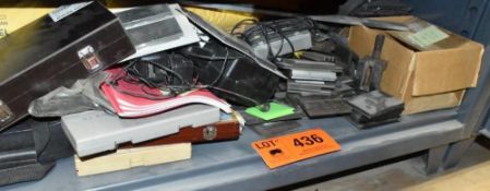LOT/ CONTENTS OF SHELF - INSPECTION EQUIPMENT AND SUPPLIES