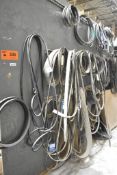 LOT/ SPARE DRIVE BELTS, V-BELTS, SERPENTINE BELTS, ROUND BELTS, FLAT BELTS