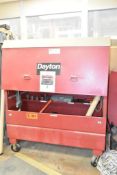 DAYTON PIANO-STYLE ROLLING JOB BOX (CONTENTS NOT INCLUDED) (DELAYED DELIVERY)