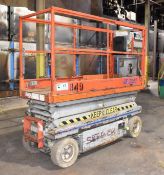 SKYJACK SJ3220 24V ELECTRIC SCISSOR LIFT WITH 20’ MAX HEIGHT, 800LBS MAX CAPACITY, 4301HRS (RECORDED