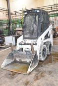 BOBCAT (2011) S70 SKID STEER WITH 36” BUCKET, DIESEL ENGINE, 1417HRS (RECORDED ON METER AT TIME OF