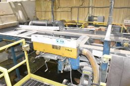 TRANSPORT BELT CONVEYOR WITH (2) EDGE SANDERS (CI)