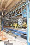 10' X 8', (7) BELT STACKING INFEED CONVEYOR S/N: N/A (CI)