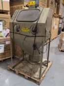 EMPIRE EF-2436 ABRASIVE BLASTING CABINET WITH DUST COLLECTION UNIT, S/N: C-7686 (Located at 380