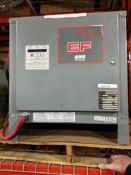 GNB XPT-12-1050AG 24V BATTERY CHARGER WITH 600 INPUT VOLTAGE, 3 PH, 189A, 350 RED CONNECTOR, S/N: