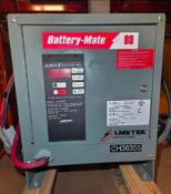 AMATEK 750M1-18C 36V BATTERY CHARGER WITH 480/575 INPUT VOLTAGE, 3 PH, 128A, 350 GREY CONNECTOR, S/