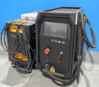 THEO MA1-65 HANDHELD LASER WELDER WITH THEO MODEL T1 WIRE FEEDER, CABLES & GUN, S/N: IHASFUNC0803 (