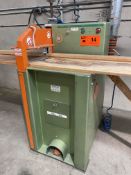 KNAPPE KNA 1200 UP ACTING CIRCULAR CUT OFF SAW WITH 18" DIA BLADE, PNEUMATIC CLAMPING, 2" X 12"