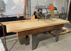 DEWALT GA540 14" RADIAL ARM SAW WITH, 32" X 86" TABLE, 550V/3PH/60HZ, S/N 61630 (CI)