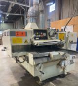 SCM M3 HEAVY DUTY FLOOR TYPE MULTI BLADE GANG RIP SAW WITH 13.78" MAX BLADE DIAMETER, SPEEDS TO 4200