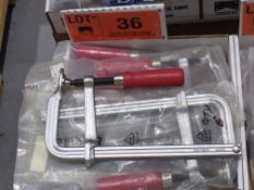 LOT/ (6) BESSEY BAR CLAMPS
