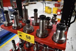LOT/ (10) HSK100 TOOL HOLDERS