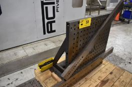 33" X 24" DRILLED AND TAPPED ANGLE PLATE