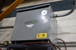 112.5KVA TRANSFORMER WITH 600HV TO 208/120V (CI) [RIGGING FEES FOR LOT #48 - $300 CAD PLUS