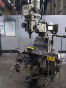 FIRST (2012) LC-185VSX-B VERTICAL TURRET MILLING MACHINE WITH 10” X 50” TABLE, SPEEDS TO 4500 RPM