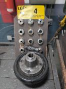 LOT/ COLLET CHUCK WITH COLLETS