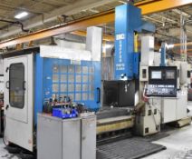 NICOLAS CORREA (2000) EURO-2000 CNC BRIDGE-TYPE VERTICAL MACHINING CENTER WITH GE FANUC SERIES 16I-M