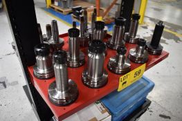 LOT/ (10) HSK100 TOOL HOLDERS