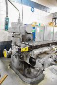 CINCINNATI NO3 HORIZONTAL MILLING MACHINE WITH 16” X 64” TABLE, SPEEDS TO 1600 RPM, #50 SPINDLE