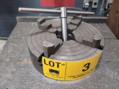 10" (4) JAW LATHE CHUCK
