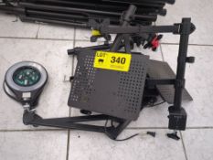 LOT/ MONITOR STANDS AND MAGNIFYING LIGHTS