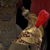 Helmet of a Dragoon of the Imperial Guard, First Empire, Model 1806, Early 19th Century.