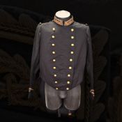 Rare French Second Empire Naval OfficerÕs Tunic, from the third quarter of the 19th century.