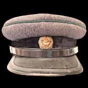 Very Rare Soviet Prosecutor's Visor Cap, 1940s.
