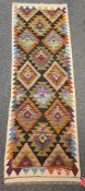 Maimana kilim runner, 198cm x 65cm