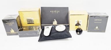 Collection of perfumes and other beauty products, sealed and unused including a Jean Patou Sublime